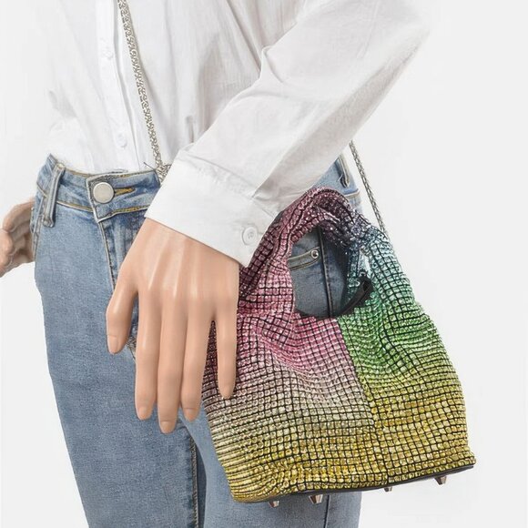 Ovesized Rhinestone Clutch - Picture 7 of 10